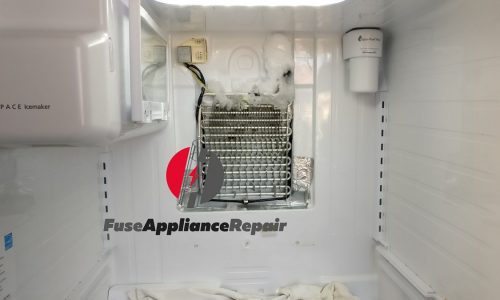 Refrigerator SAMSUNG RF26XAERS Repair  – fresh food side not cooling enough – Samsung Refrigerator Repair in San Jose, California