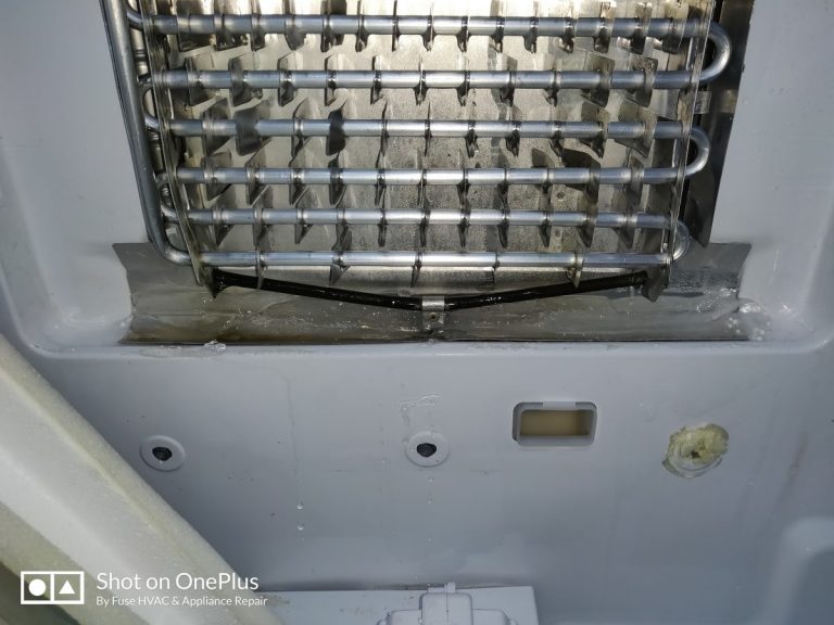 Samsung refrigerator french door leaking water inside fridge commom