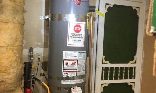 New unpacked water heater with a factory defect and exchanged to new without any issue. Look at status indicator in San Jose, California