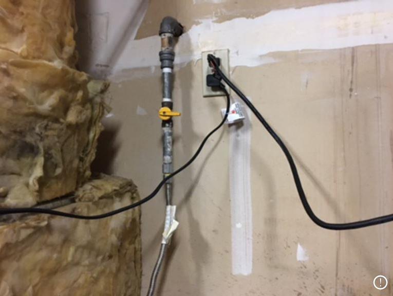 Before: leakage; incorrect strapped; no gas sediment trap; not installed drain pan; no pipe on emergency relief pressure valve. Repair in [City], [StateOfCompany]