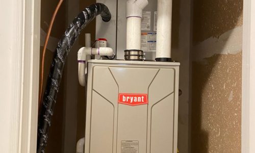 HVAC system installation with 96% efficiency furnace in Cupertino, California