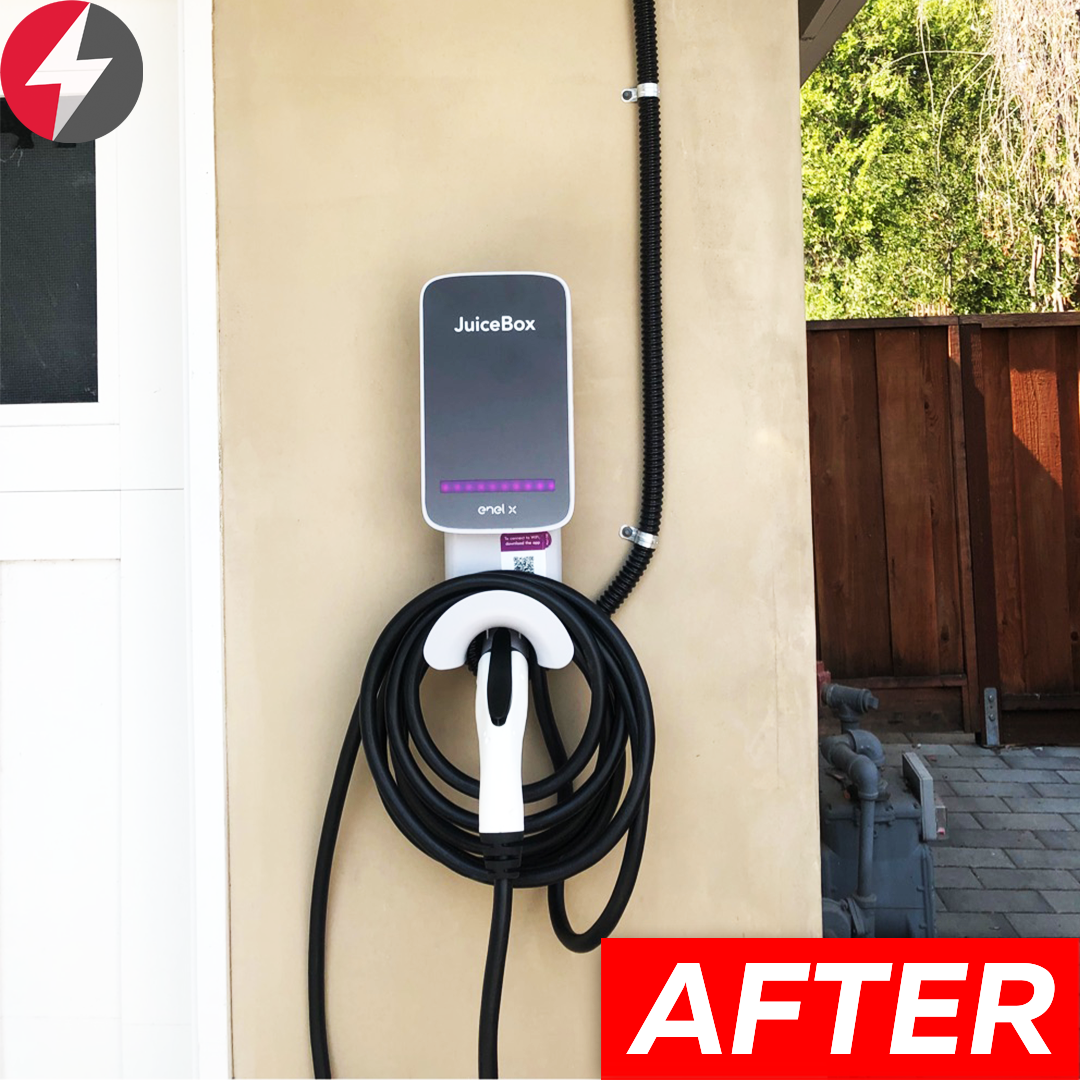 Electrical Vehicle Charger Installation in Los Altos, California