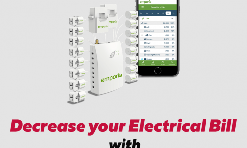 How to decrease Electric Bill? Install Emporia Smart Power Meter with licensed Electrical Contractor in California