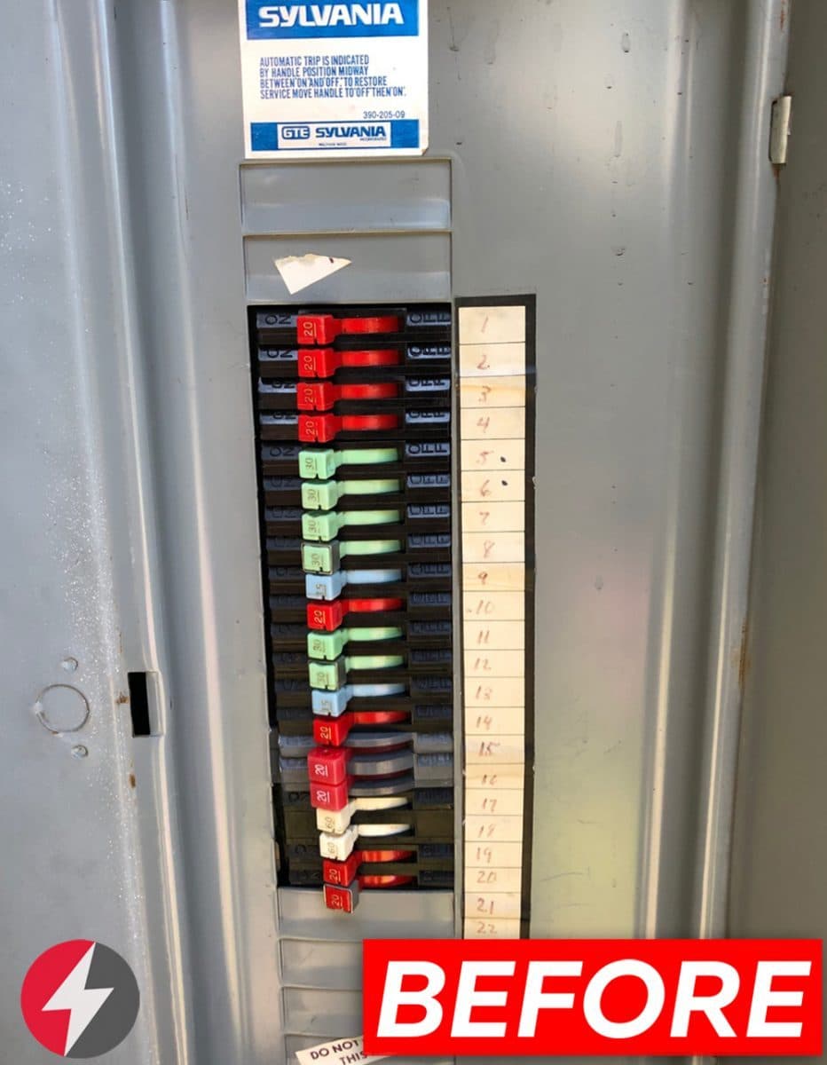 Electrical Panel Siemens 200A Installation