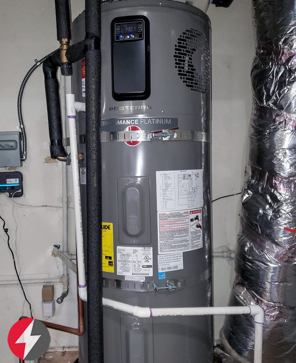 Installation of Heat Pump Water Heater in San Jose, California