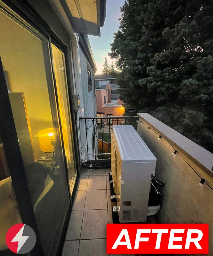 HVAC System with Heat Pump Installation