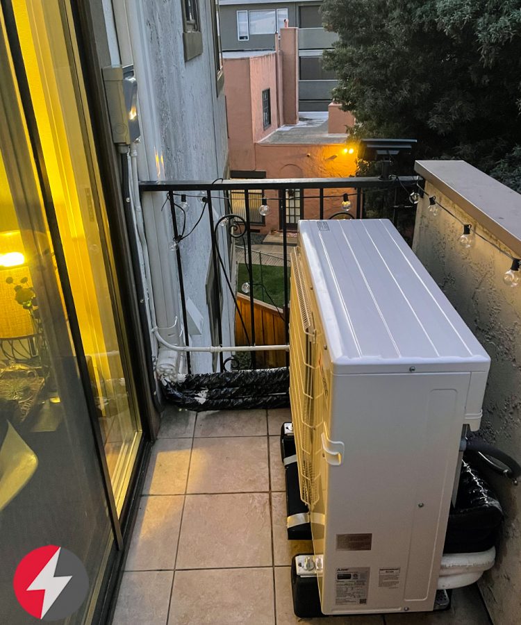 HVAC System with Heat Pump Installation