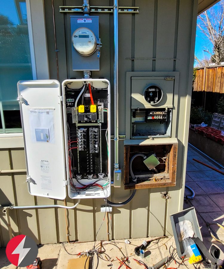 SPAN Electrical Panel Upgrade in Mountain View, California Fuse HVAC