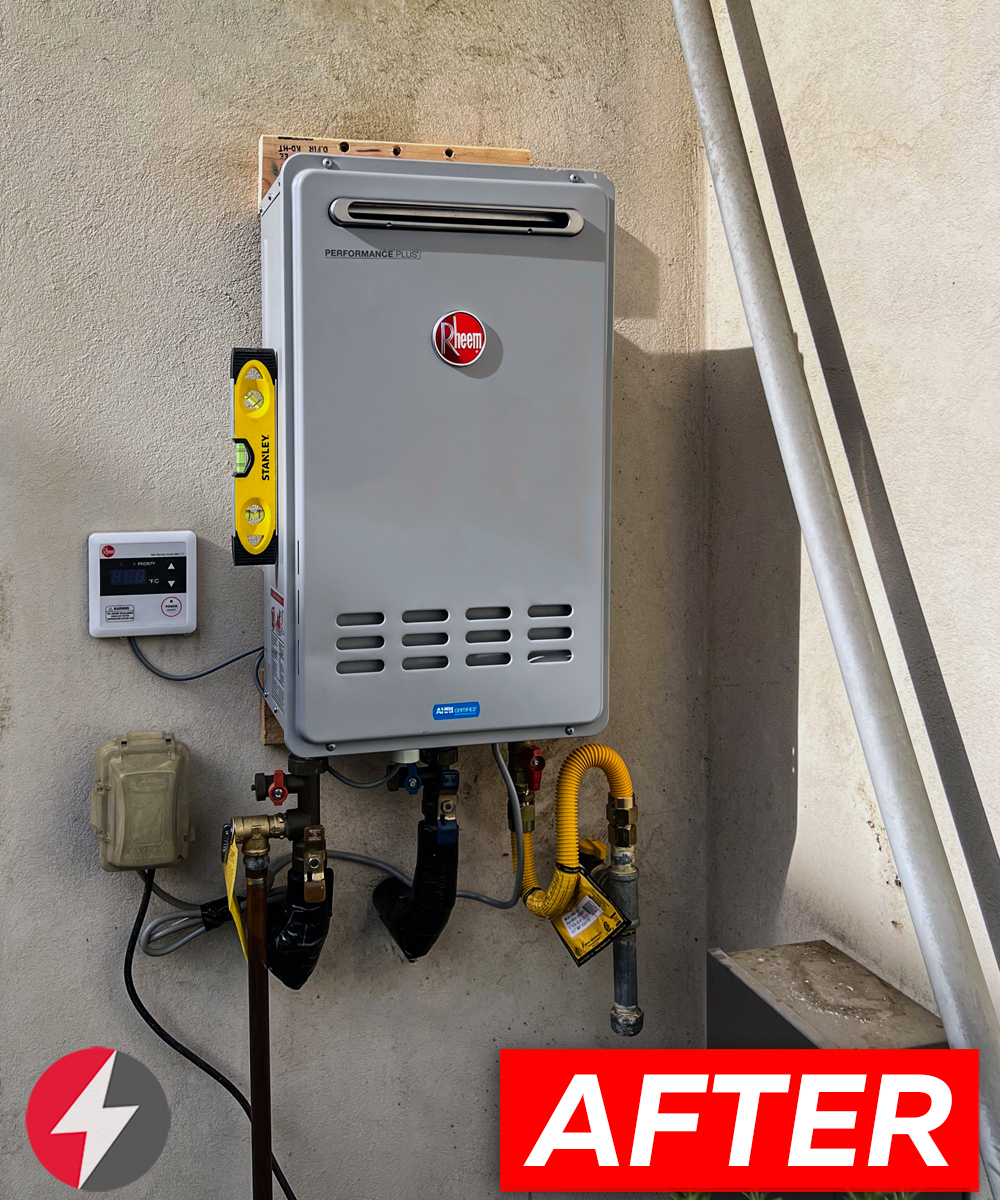 Tankless Water Heater Replacement in Cupertino
