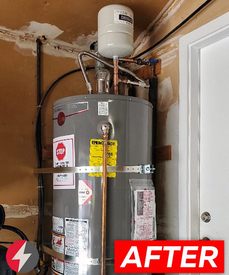 Gas Water Heater Install