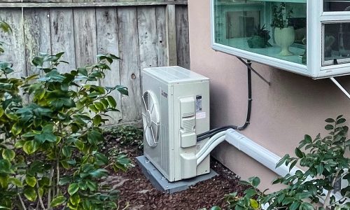 Mitsubishi Heat Pump Install in Menlo Park, California