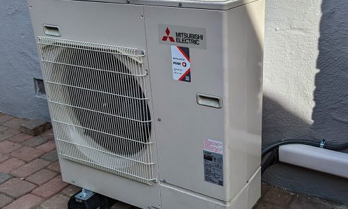 Mitsubishi Ductless System Install in San Jose, California