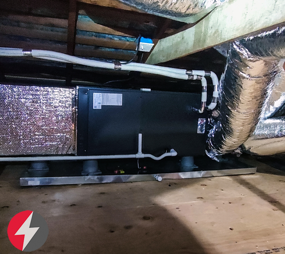 Mitsubishi Ductless System Install