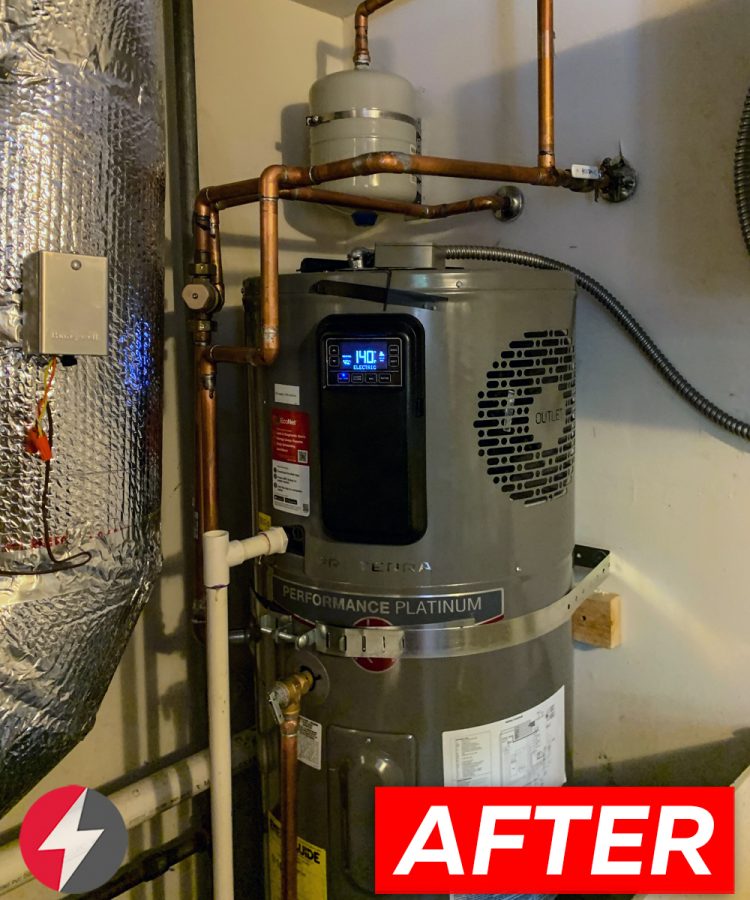 Photo inspiration: Fresh Look at Heat Pump Water Heater Upgrade In Stanford California