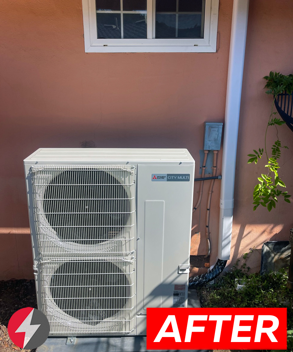 Ductless Mitsubishi HVAC System Installation in Sunnyvale