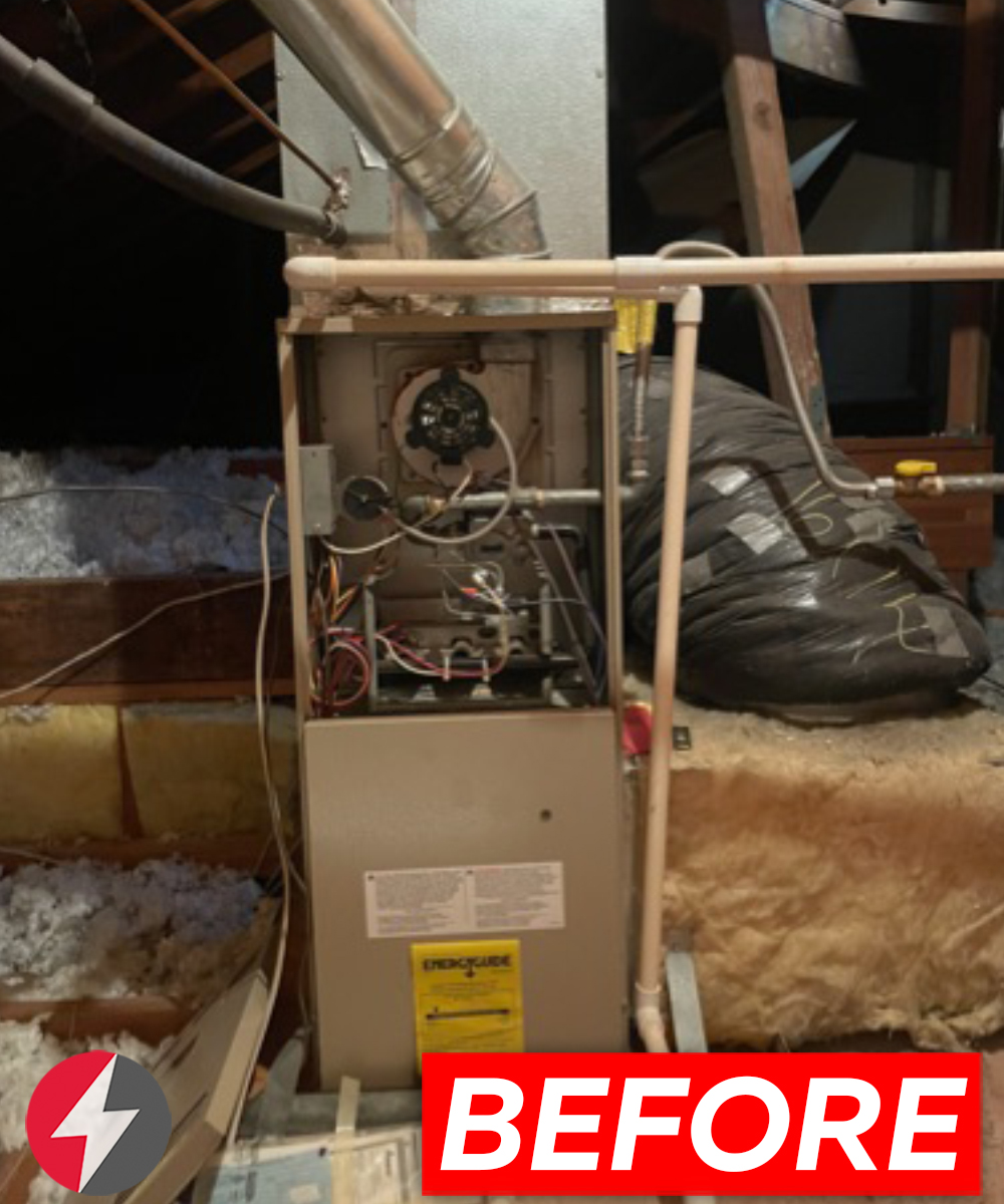 Carrier Performance Furnace Installation