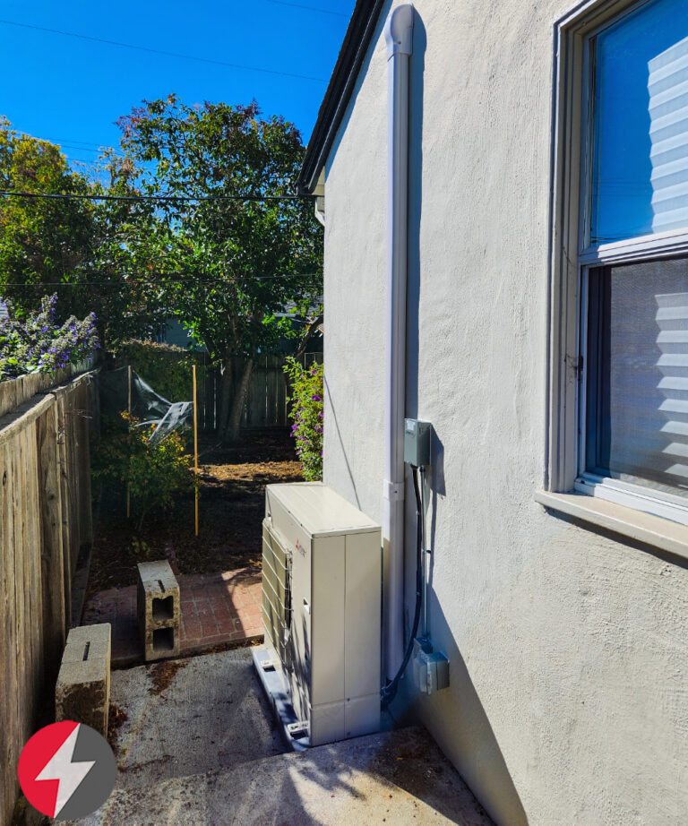 Mitsubishi Ductless Install in Santa Clara, California