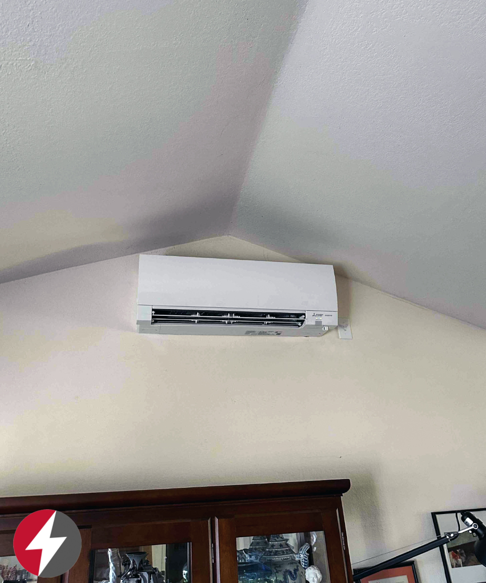 Mitsubishi Ductless Multi-zone Installation