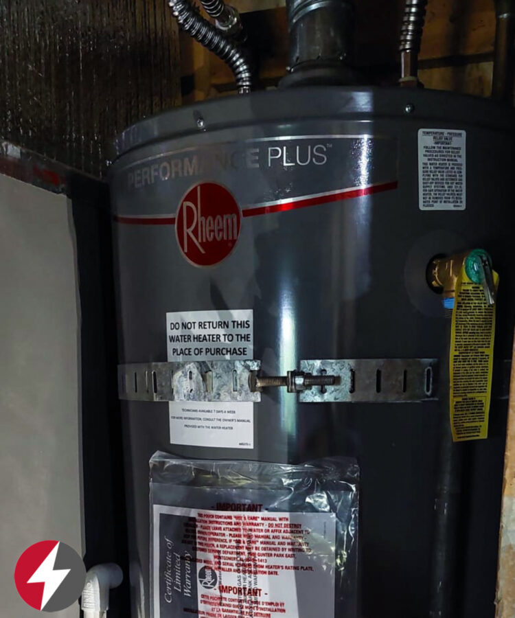 Rheem Electric Water Heater Installation in San Jose, California