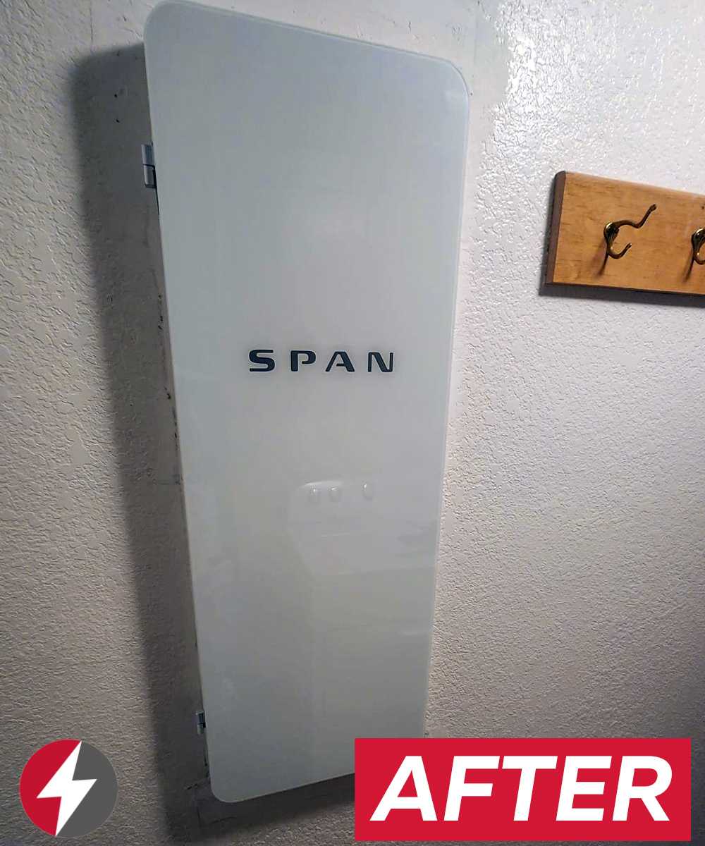 SPAN Smart Panel Installation in Sunnyvale, California