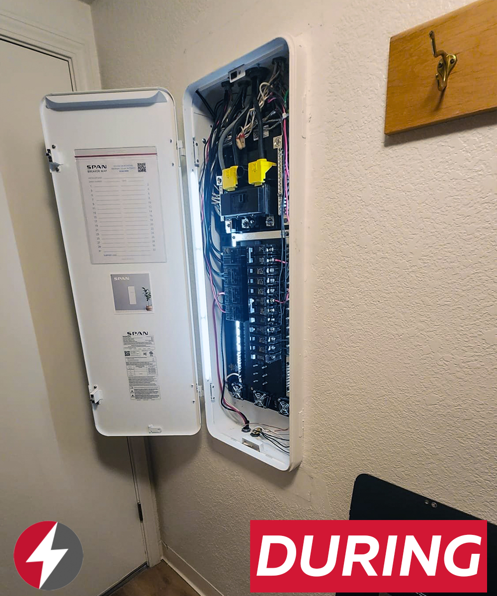 SPAN Smart Panel Installation in Sunnyvale, California