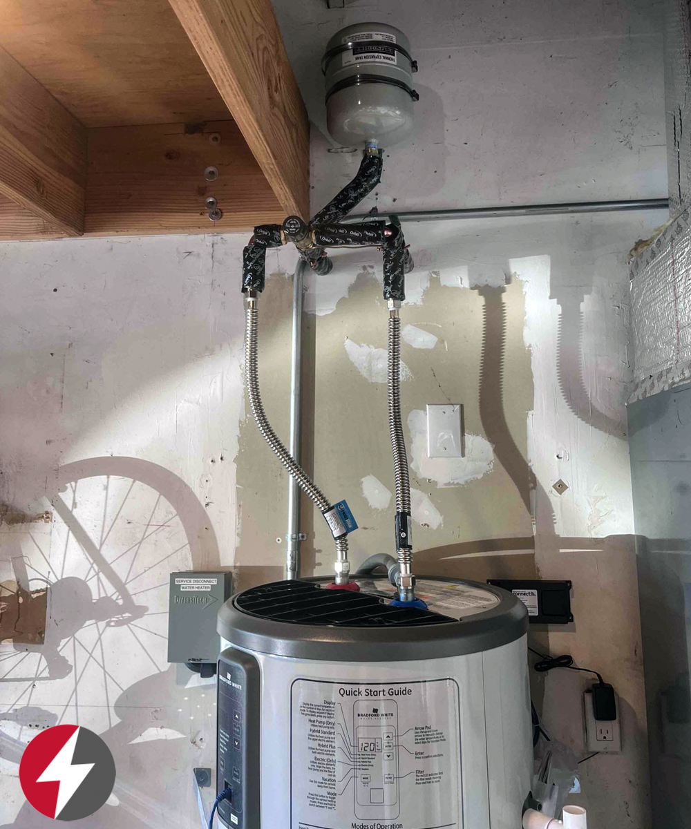 Bradford White Water Heater Installation in San Jose, California