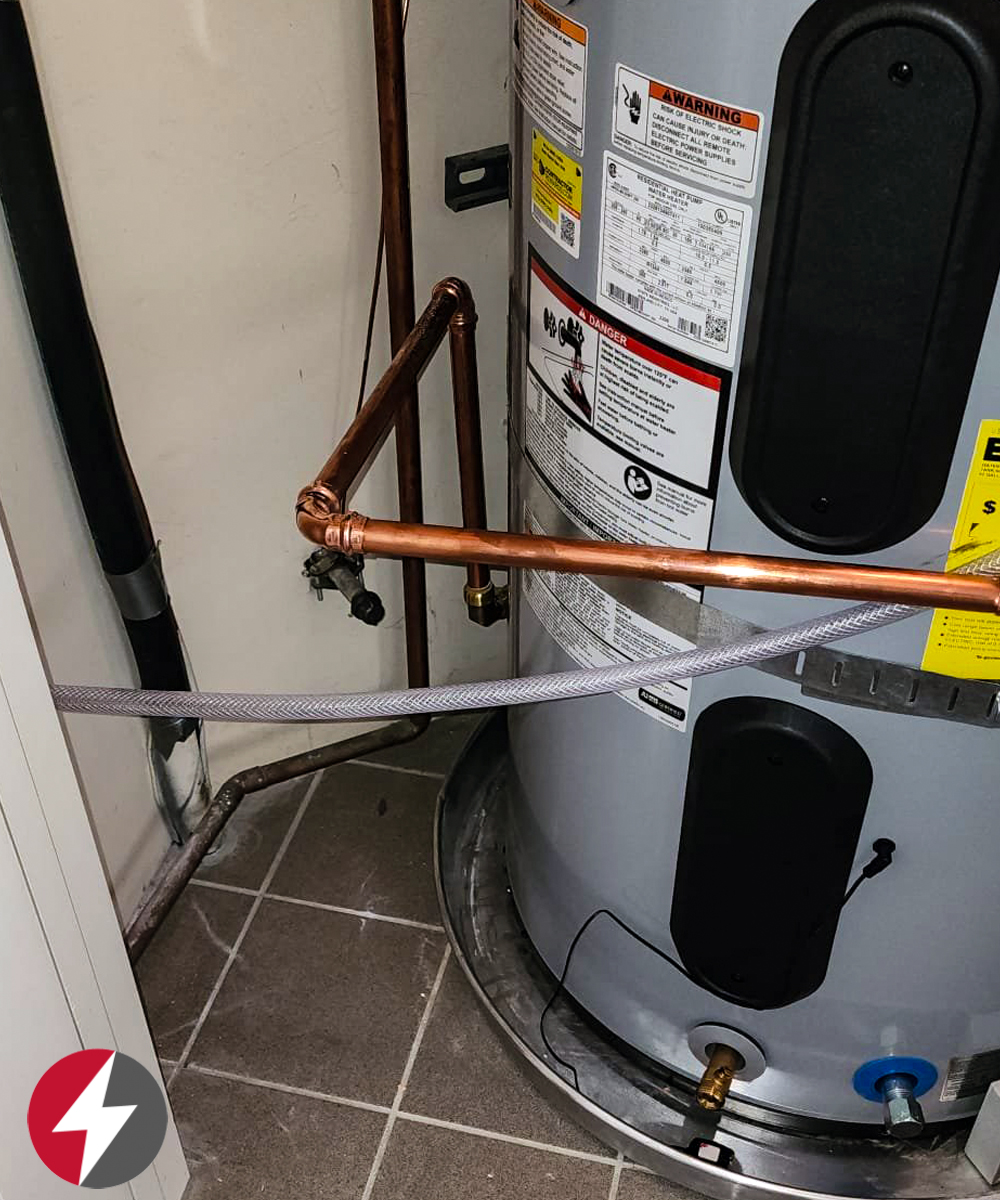 State Premier Heat Pump Water Heater Installation