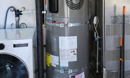 Rheem ProTerra Heat Pump Water Heater Installation in Menlo Park, California