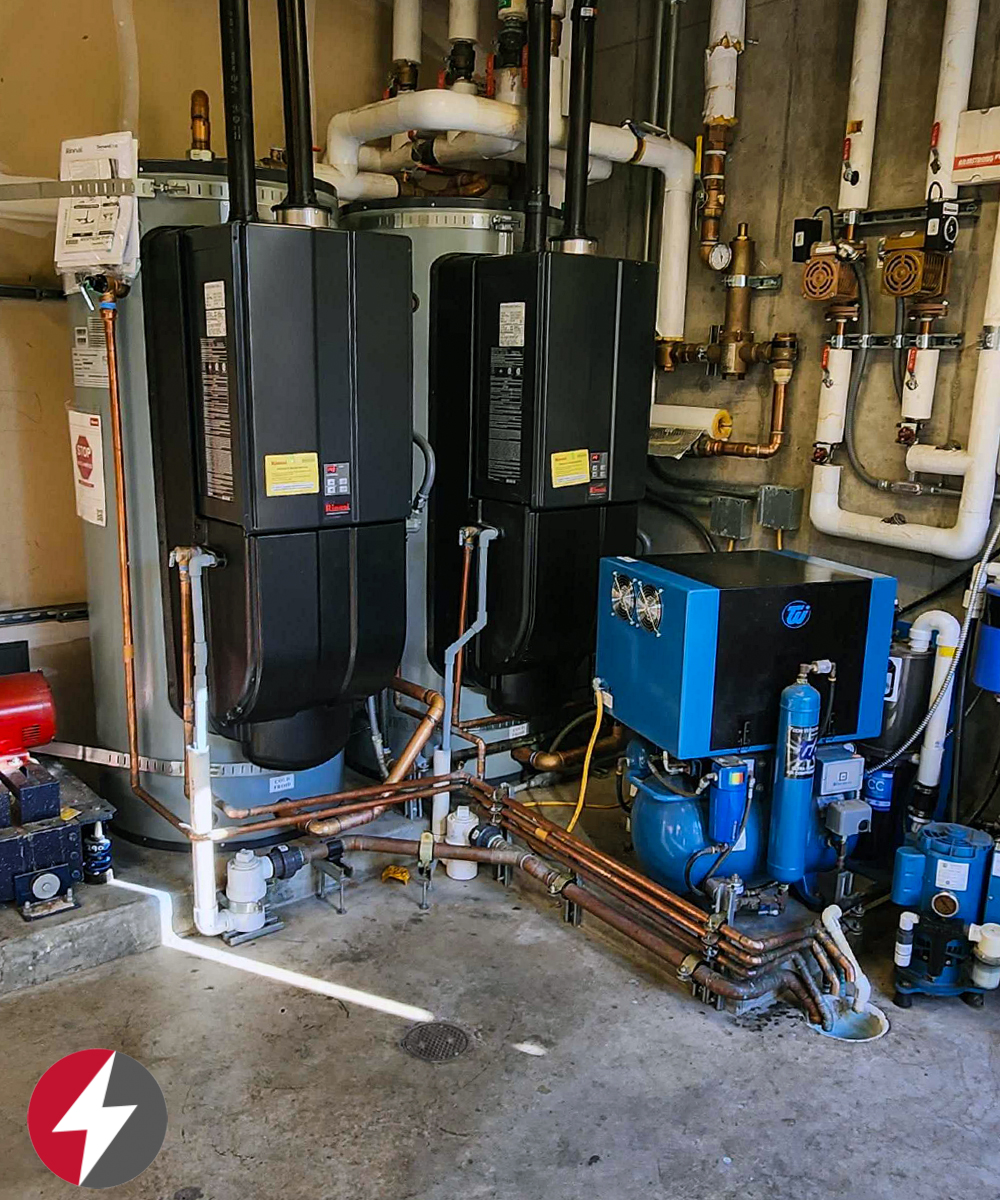 Commercial Tankless Water Heater Installation in San Jose