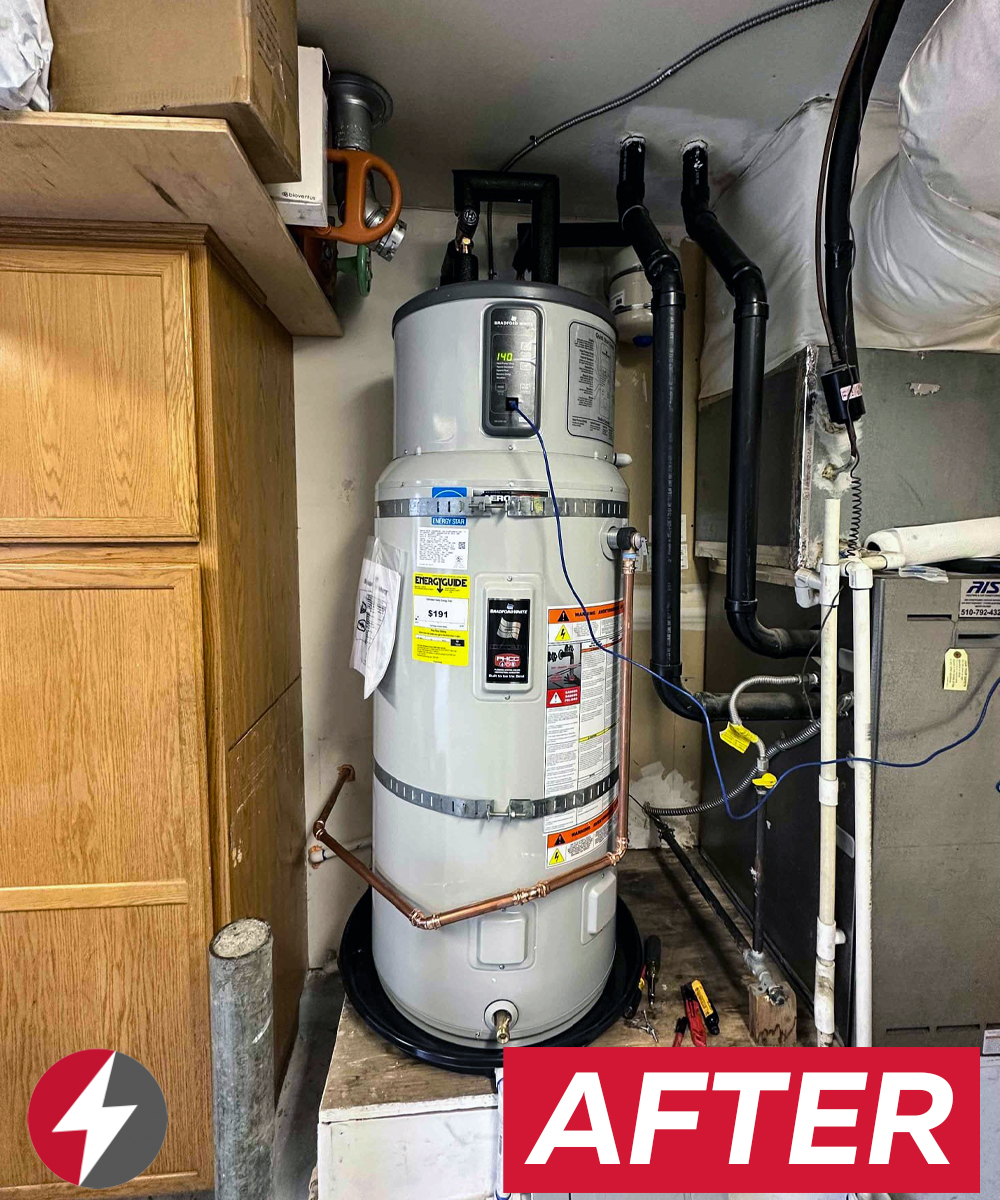 Bradford Water Heater Installation