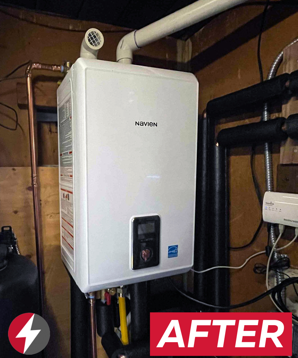 Navien Tankless Water Heater Installation