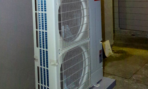 Mitsubishi Heat Pump HVAC System Installation in Hillsborough, California