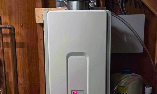Rinnai Tankless Water Heater Installation in Palo Alto, California