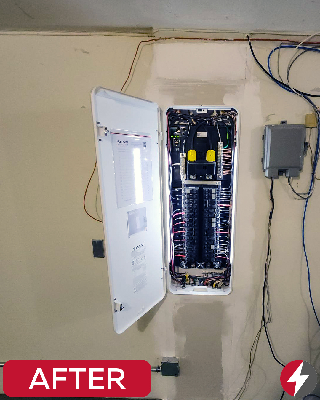 SPAN Electrical Smart Panel Install in Saratoga, California