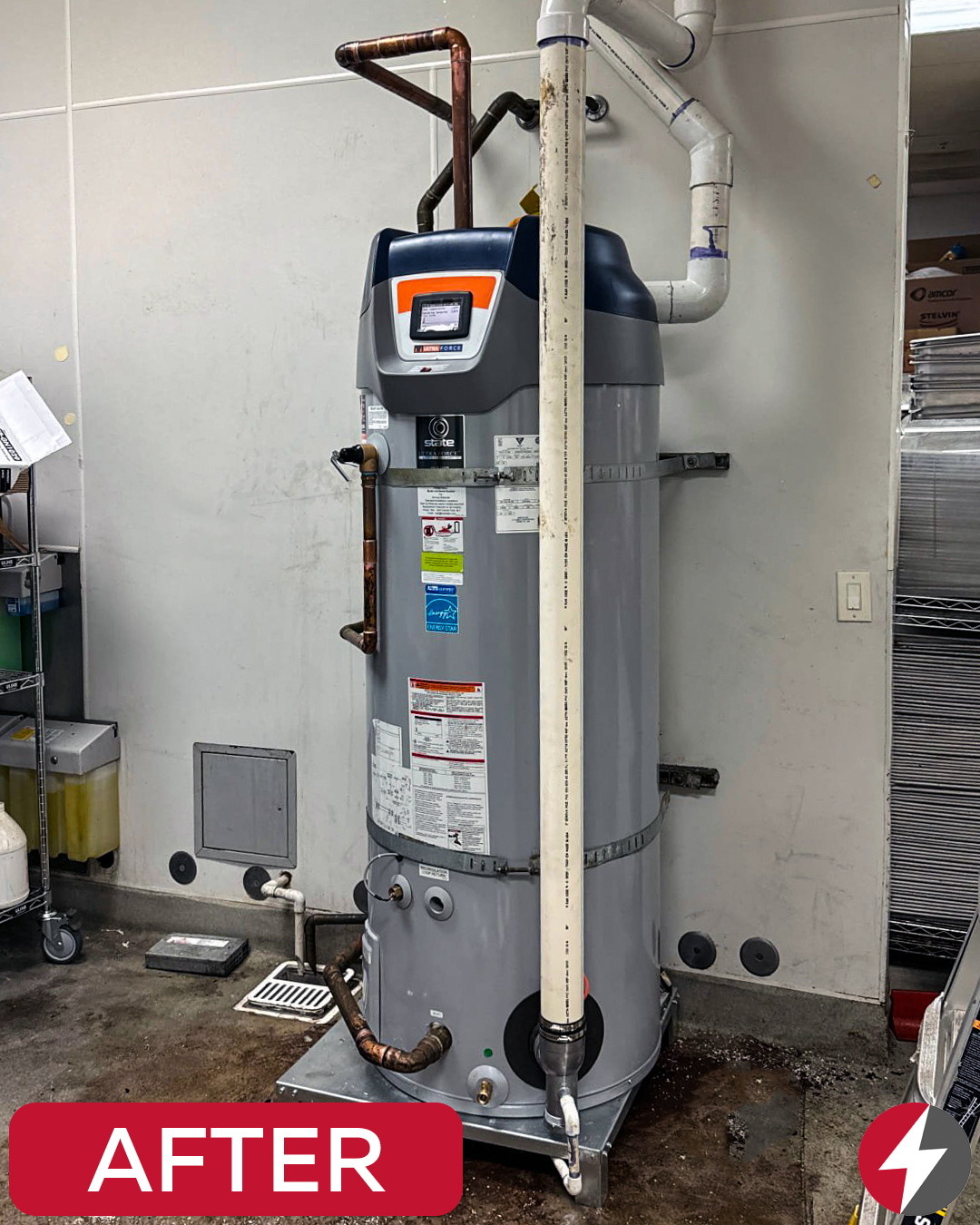 Commercial Gas Water Heater Installation