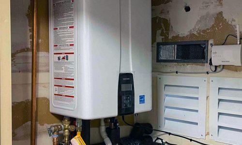 Tankless Boiler Installation in Belmont, California