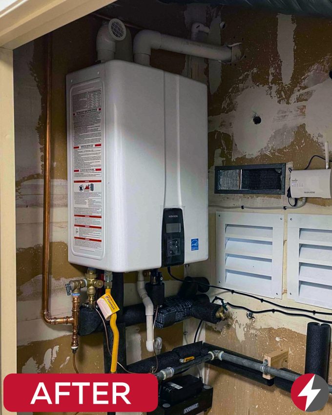 Tankless Boiler Installation in Belmont, California