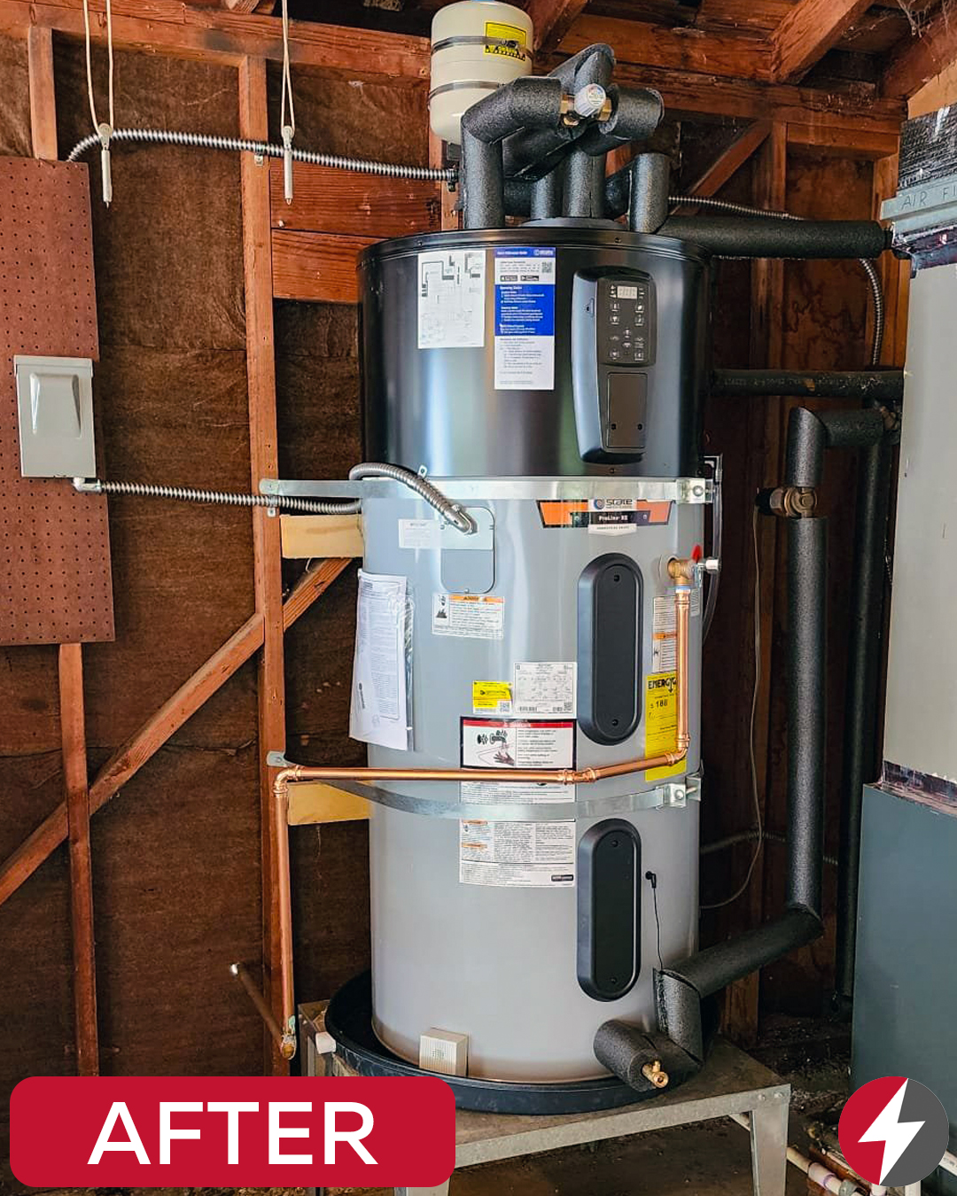 State Premier Heat Pump Water Heater Installation in Redwood City, California