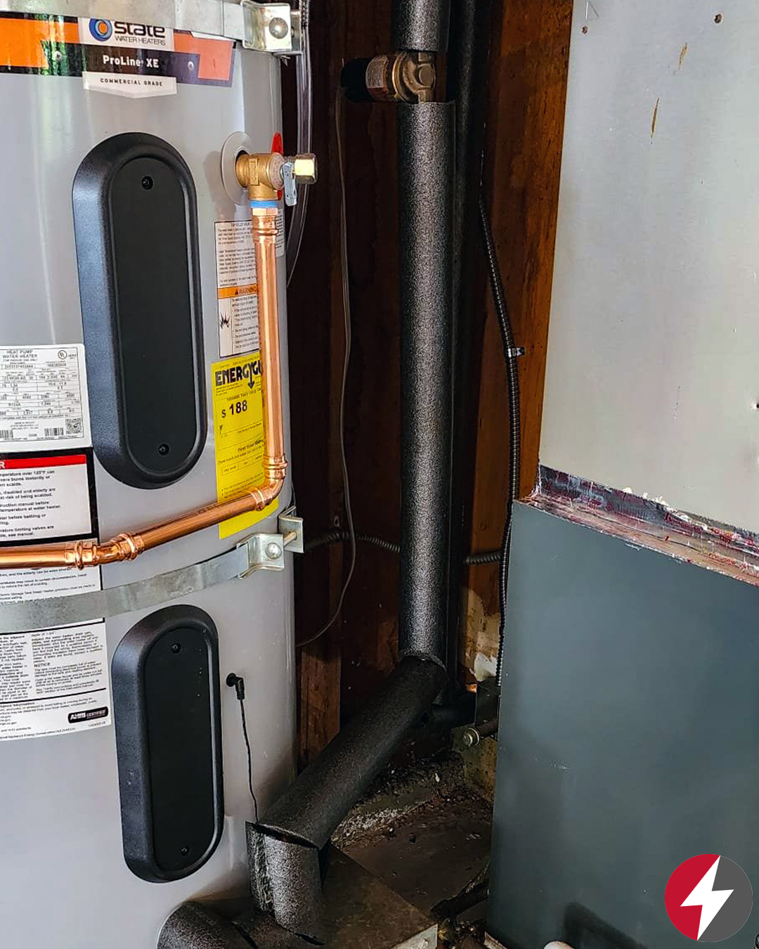 State Premier Heat Pump Water Heater Installation in Redwood City, California