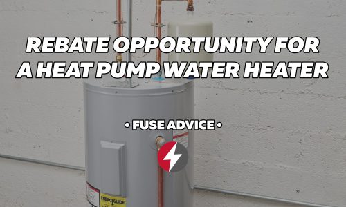 Rebate Opportunity for a Brand New Heat Pump Water Heater