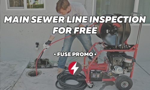 Hottest Offer: Main Sewer Line Inspection for Free
