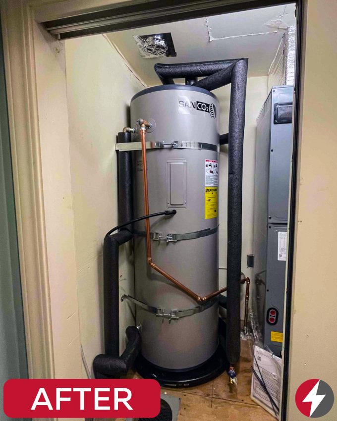 SANCO Water Heater Installation