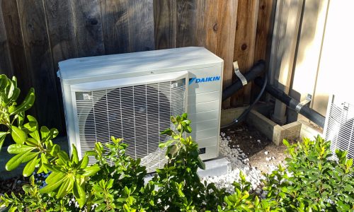 New Heat Pump Installation in Saratoga, California