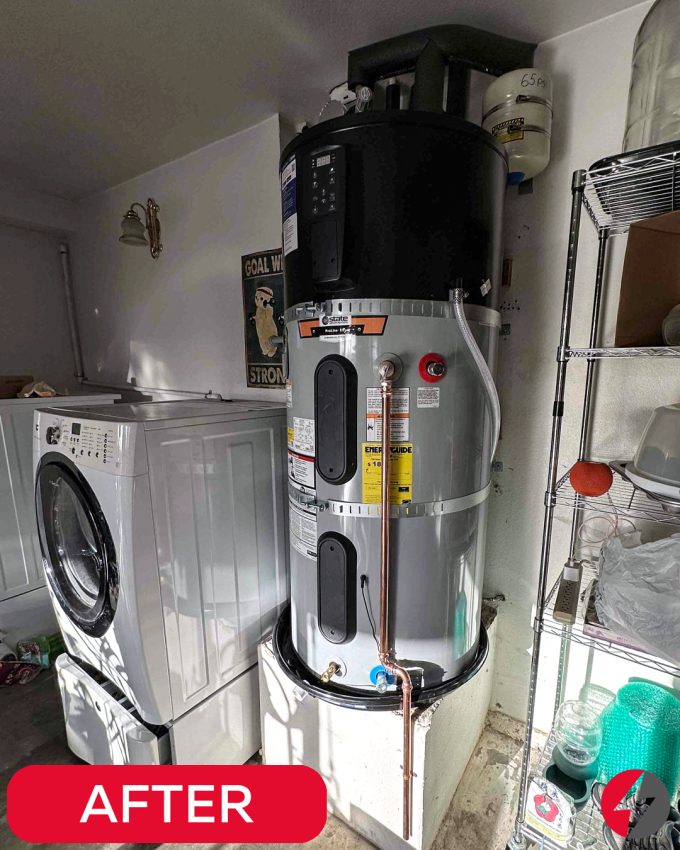 Hybrid Water Heater Installation