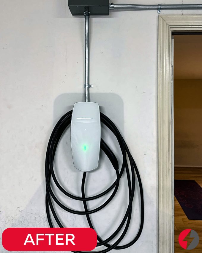 EV Charging Post Installation