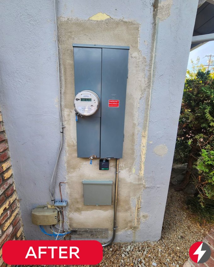 electrical panel fitting