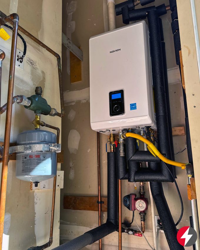 Tankless Water Boiler Installation