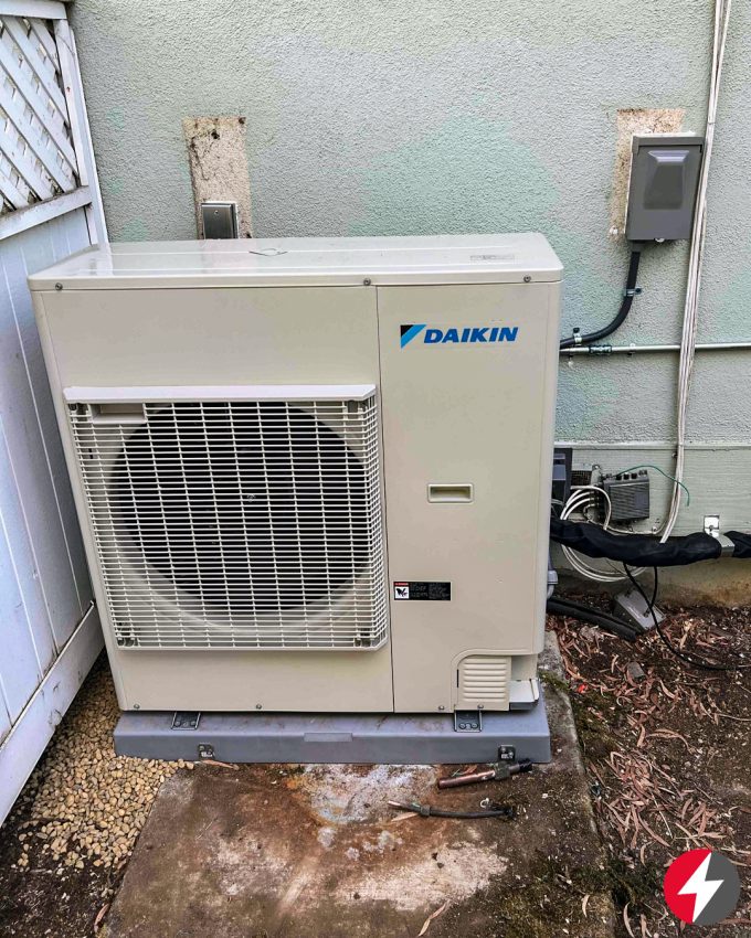 heat pump system setup