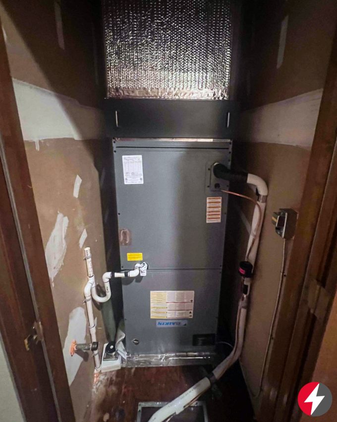 heat pump system setup