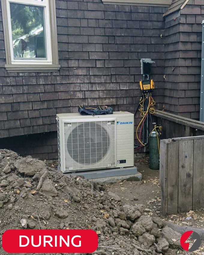 Daikin Fit Heat Pump Installation